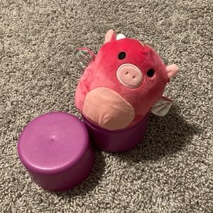 Squishmallows Pink Dragon with Pig Nose